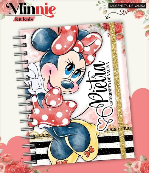 Arquivo Combo Caderneta e Livro Minnie Vermelha