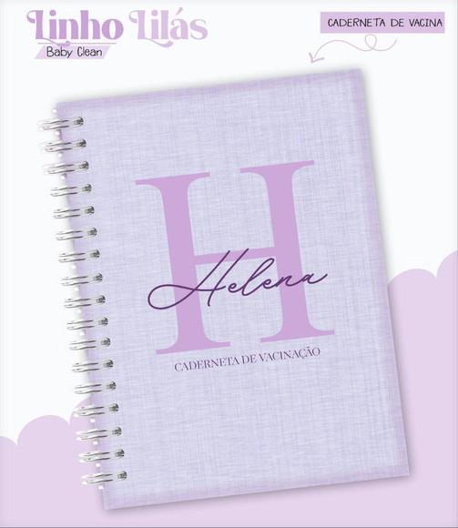 Arquivo Combo Linho Lilás Caderneta e Livro