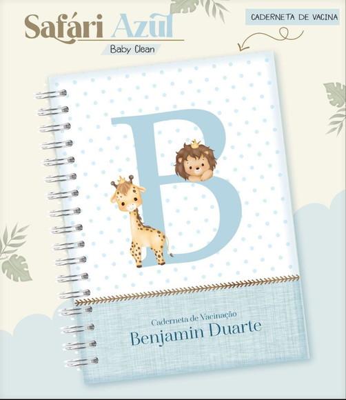 Arquivo Combo Safari alfabeto Azul Caderneta e Livro