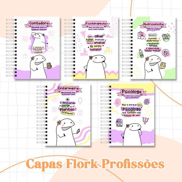 Arquivo Ilustração para Capas Florks Profissões
