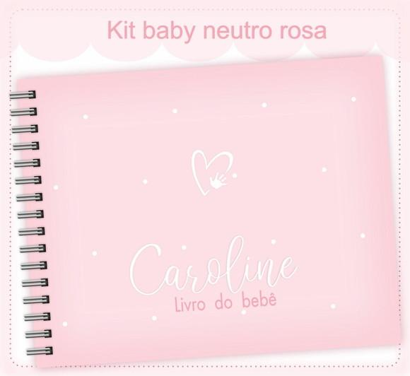 Arquivo Livro do Bebê Neutro Rosa