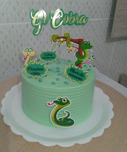 Arquivo Topo de Bolo Cobra