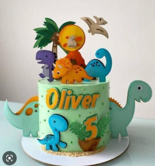 Arquivo Topo de Bolo Dino Baby Silhouette Studio