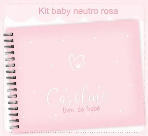 Arquivo Livro do Bebê Neutro Rosa