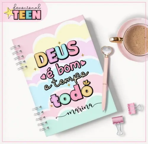 Arquivo Planner Devocional Teen Kids