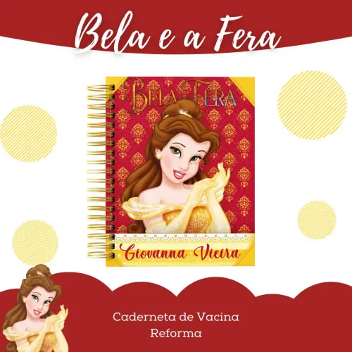 Arquivo Caderneta de Vacina Bela e a Fera