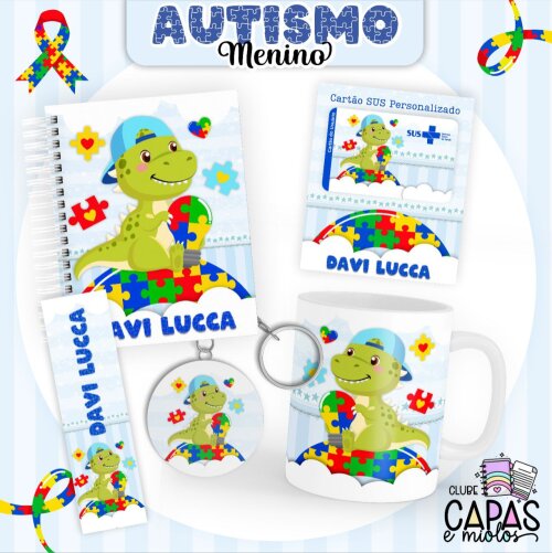Arquivo caderneta de saúde autismo menino