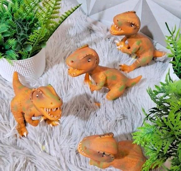 Aplique Dinossauro em Biscuit