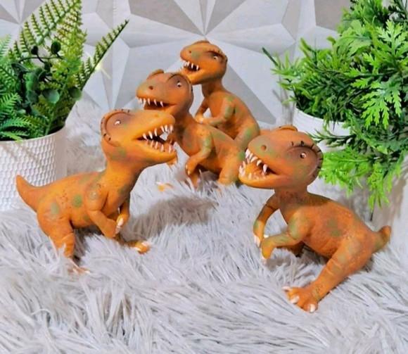 Aplique Dinossauro em Biscuit