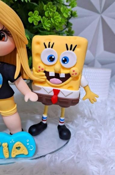 Topo Bob Esponja em Biscuit