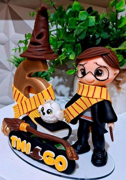 Topo Harry Potter em Biscuit