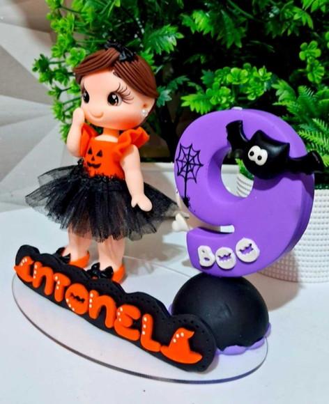 Topo Halloween em Biscuit