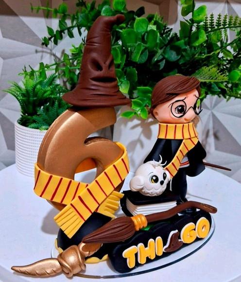 Topo Harry Potter em Biscuit
