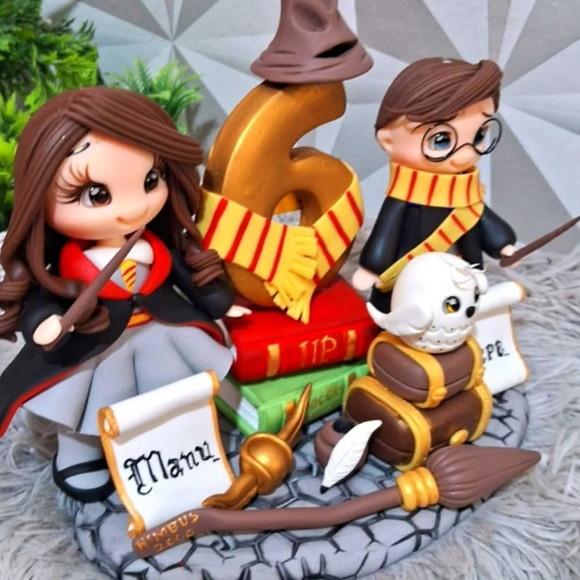 Topo Hermione e Harry Potter em Biscuit