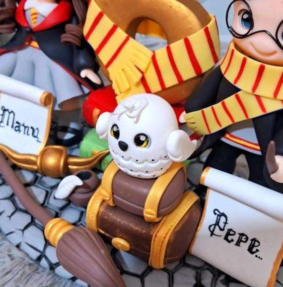 Topo Hermione e Harry Potter em Biscuit