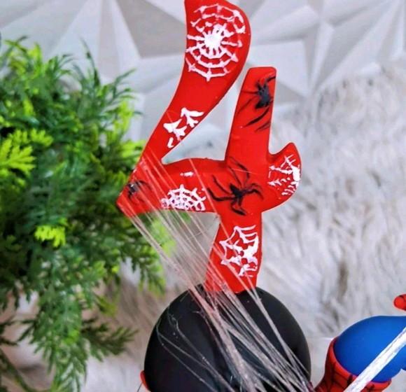 Topo Homem Aranha em Biscuit