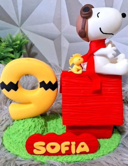 Topo Snoopy em Biscuit