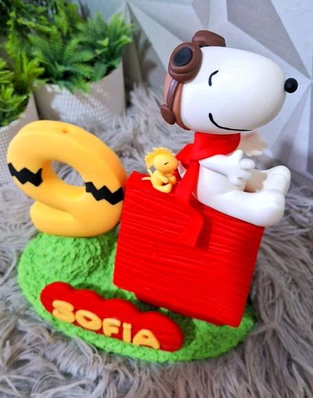 Topo Snoopy em Biscuit