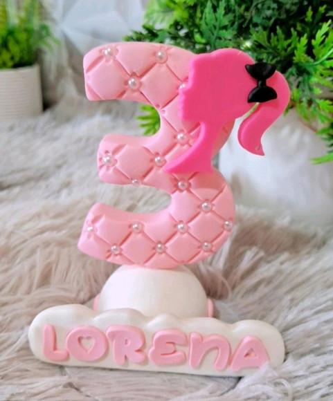 Vela Barbie em Biscuit