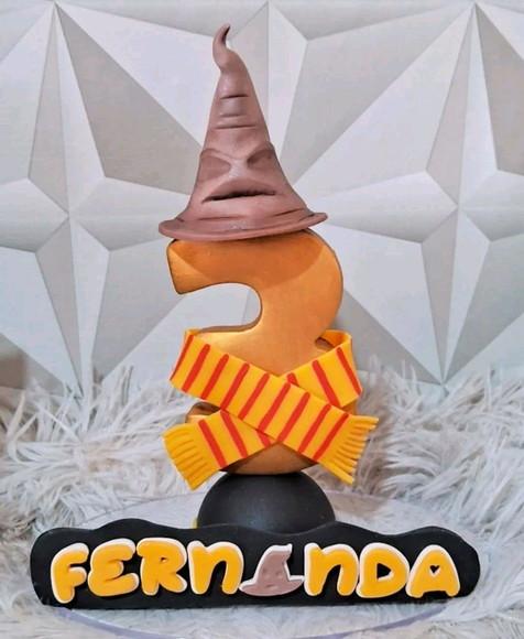 Vela Harry Potter em Biscuit