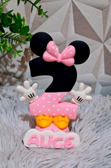 Vela Minnie em Biscuit