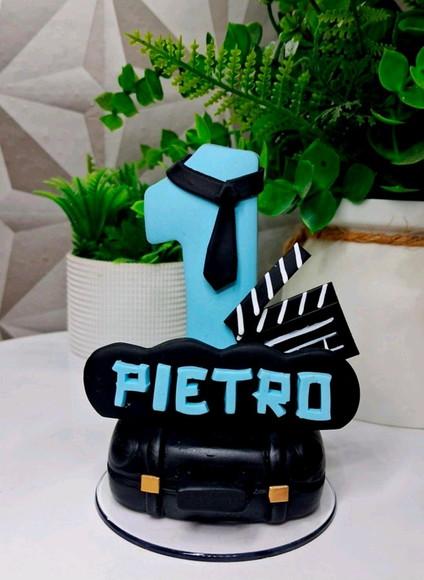 Vela Poderoso Chefinho em Biscuit