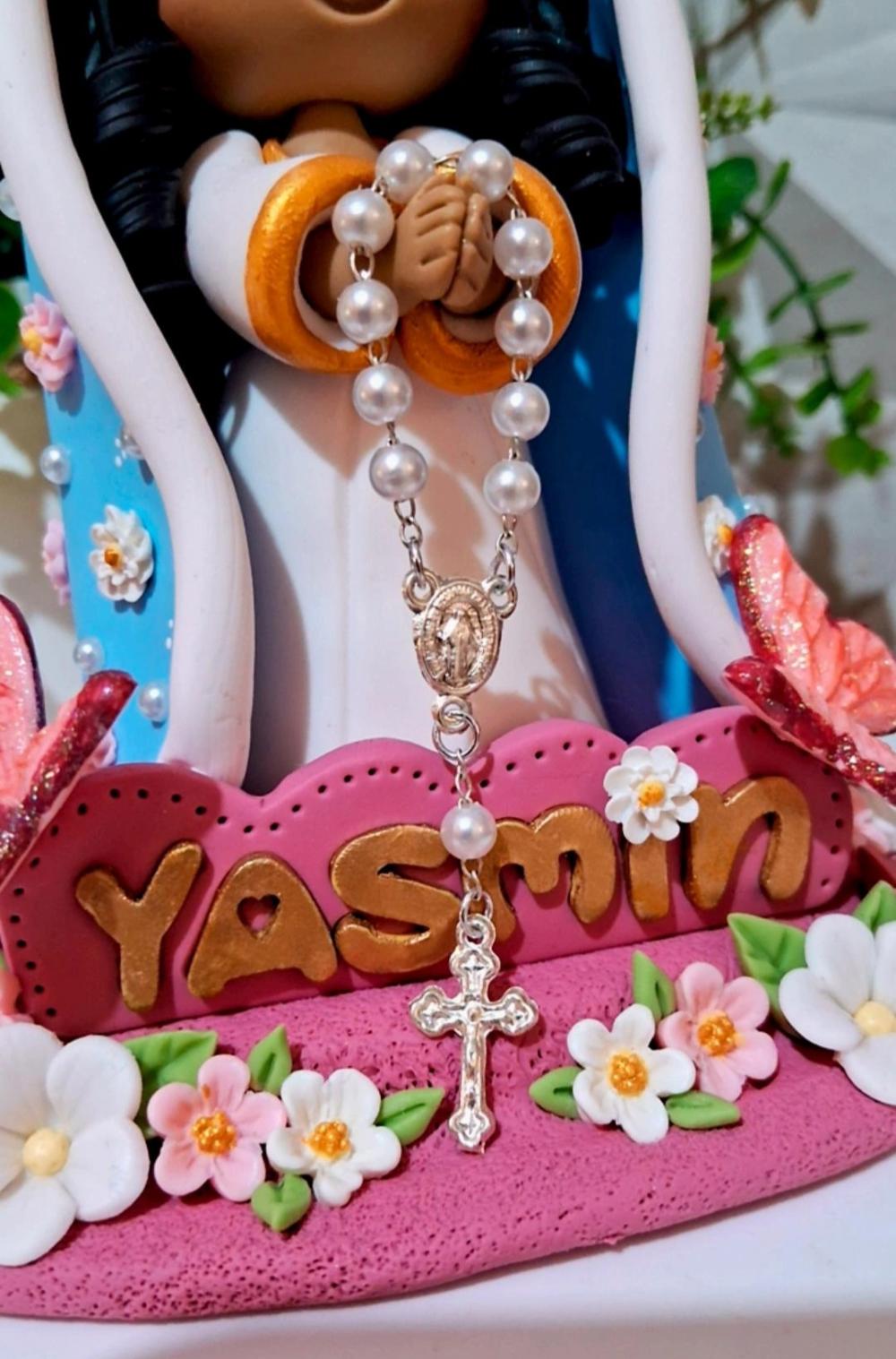 Topo Nossa Senhora Aparecida em biscuit