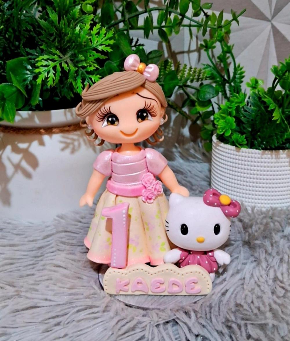 Topo Hello Kitty em Biscuit