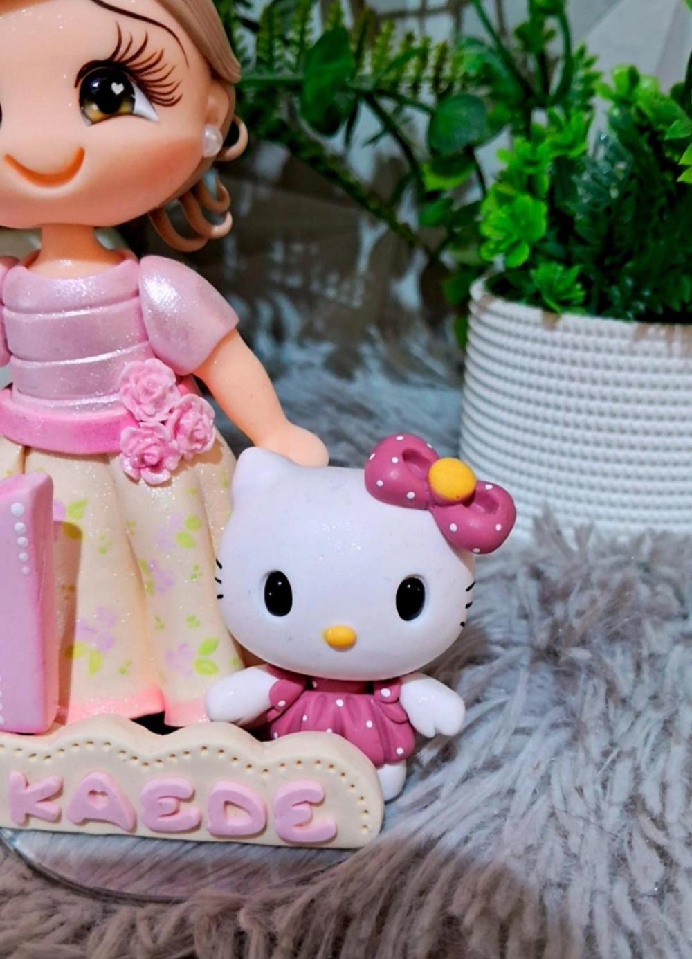 Topo Hello Kitty em Biscuit