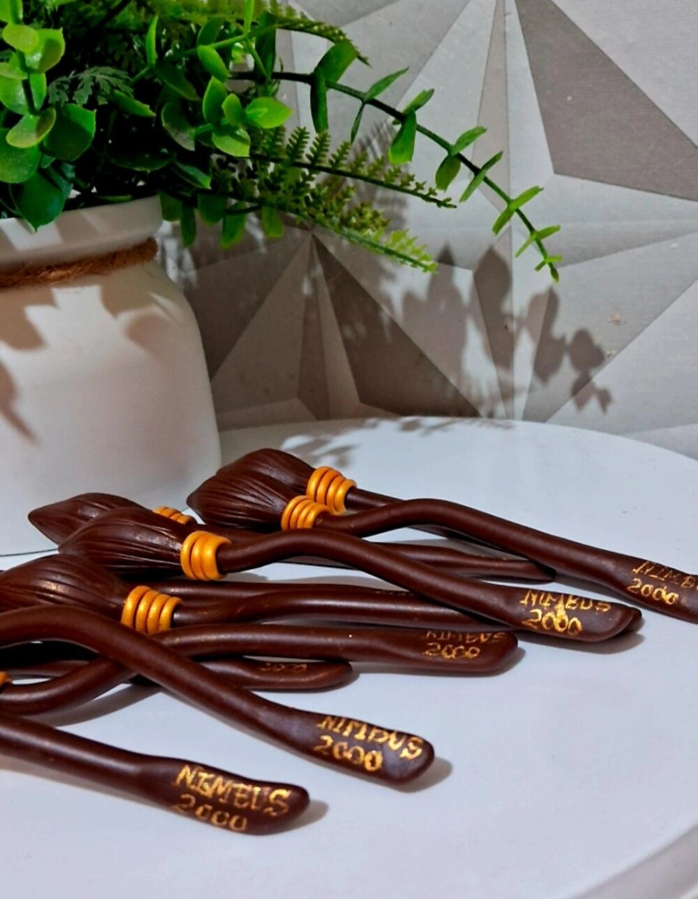 Apliques Nimbus 2000 Harry Biscuit P Personalizados de Luxo
