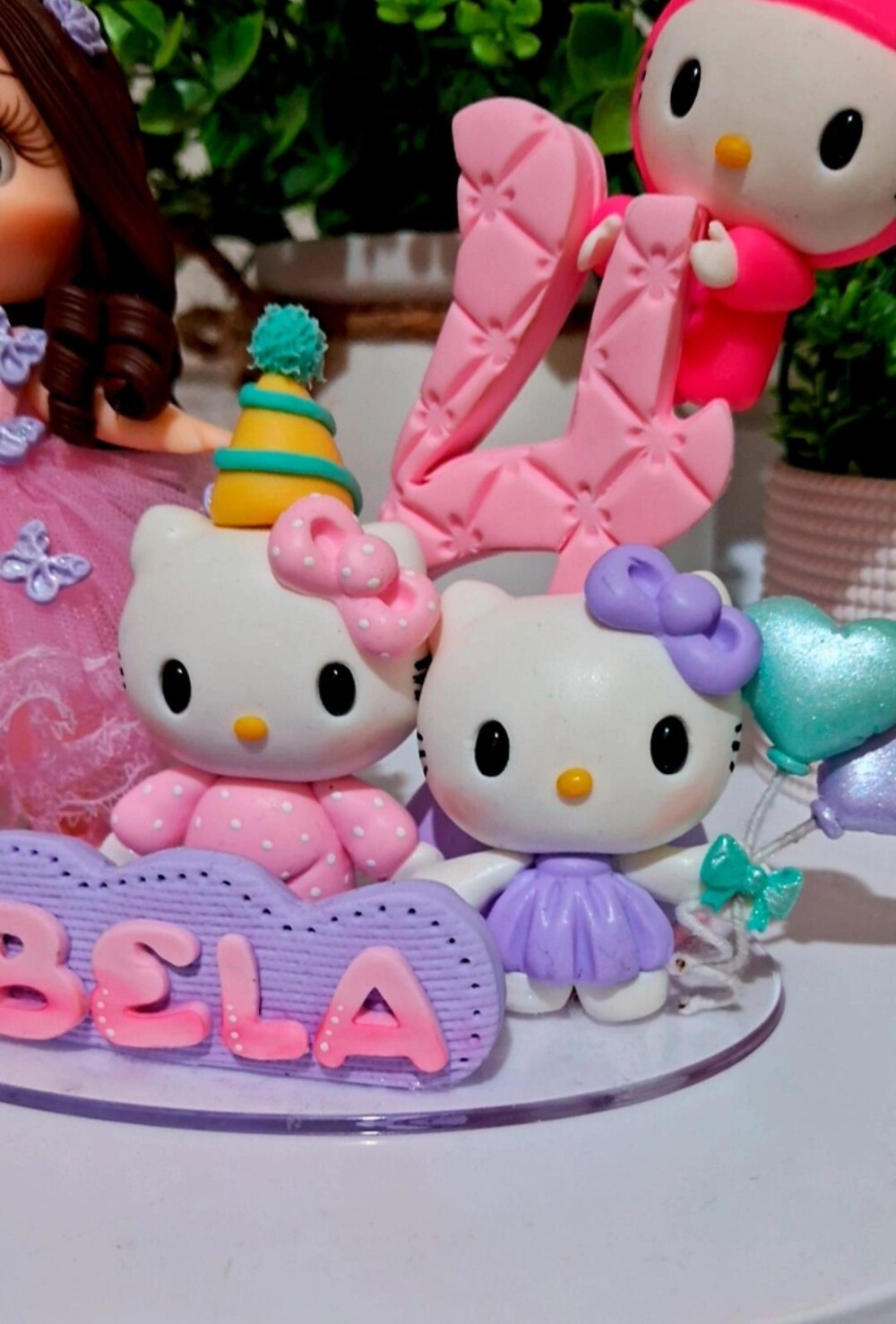 Topo Hello Kitty em Biscuit