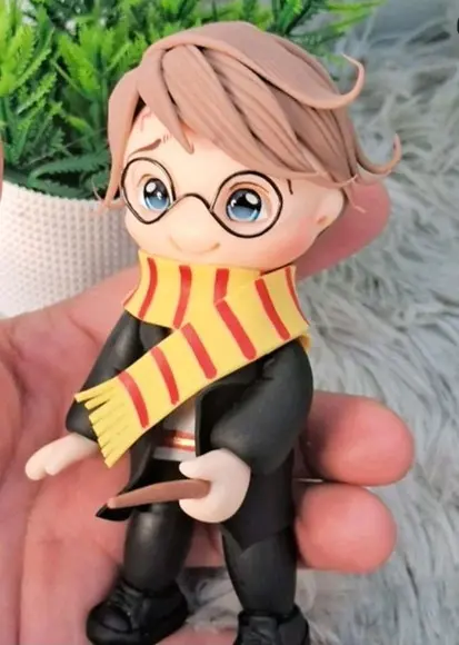 Apliques Harry Potter em Biscuit