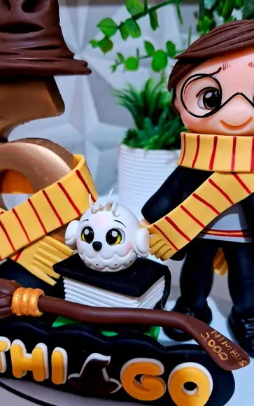 Topo Harry Potter em Biscuit