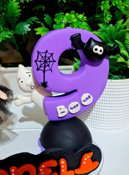 Topo Halloween em Biscuit