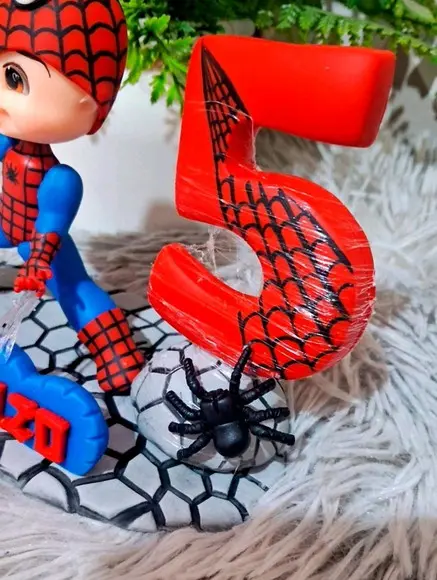 Topo Homem Aranha em Biscuit