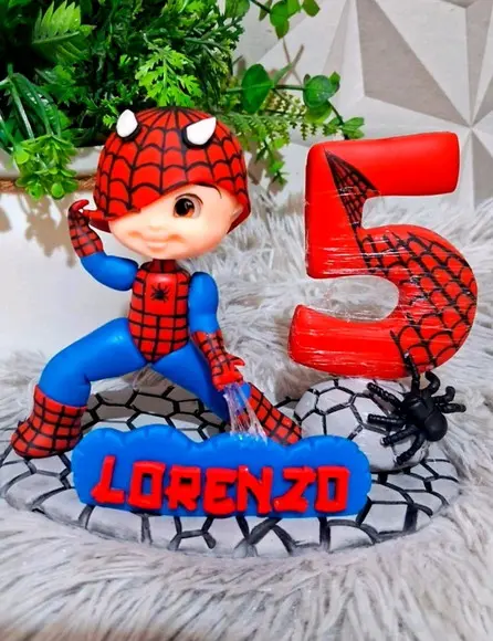 Topo Homem Aranha em Biscuit