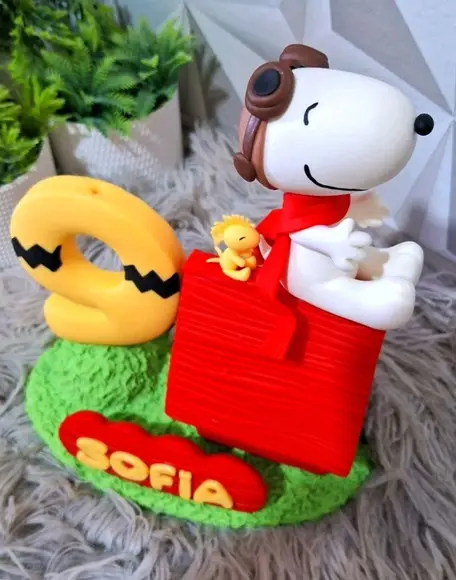 Topo Snoopy em Biscuit