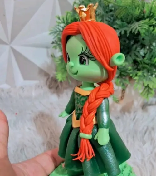 Vela Fiona Shrek em Biscuit