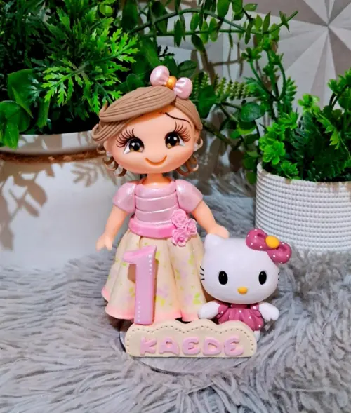Topo Hello Kitty em Biscuit