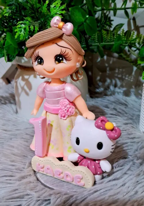 Topo Hello Kitty em Biscuit