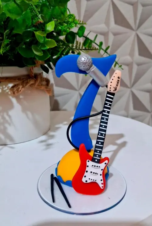 Vela Instrumentos Musicais Guitarra Biscuit