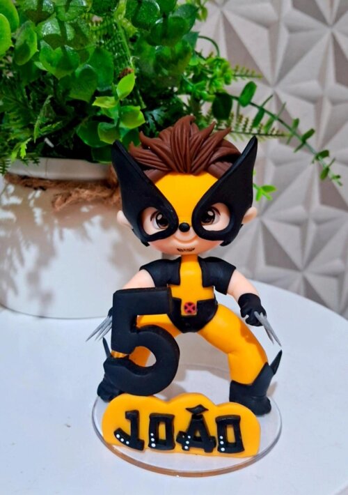 Vela Wolverine em biscuit