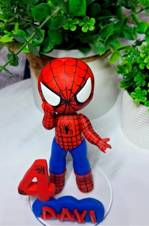 Topo Homem Aranha em Biscuit