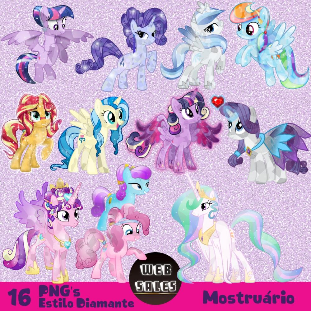 Kit Digital My Little Pony (Completo)