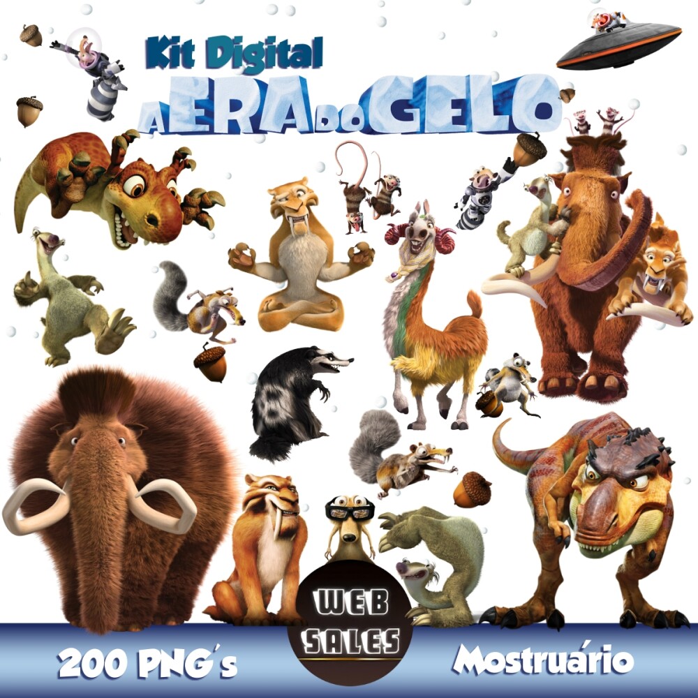 Kit Digital Era do Gelo