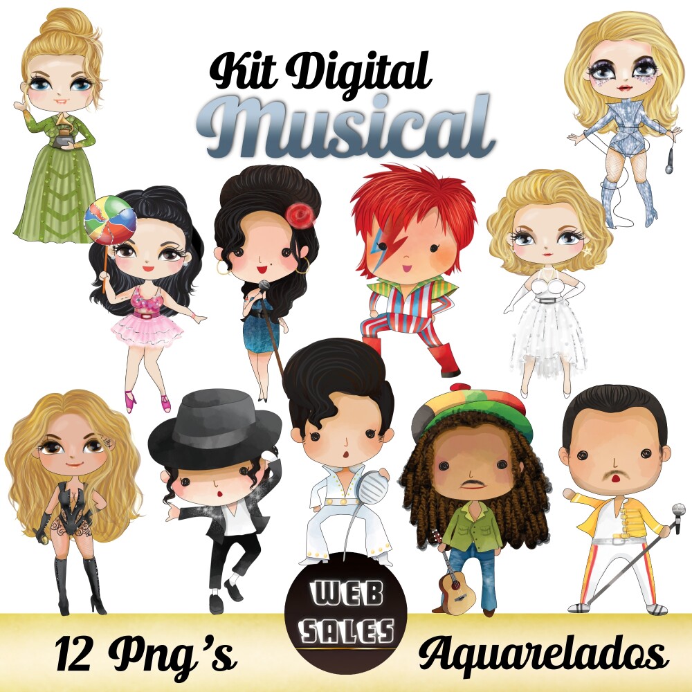 Kit Digital Musical - Aquarela