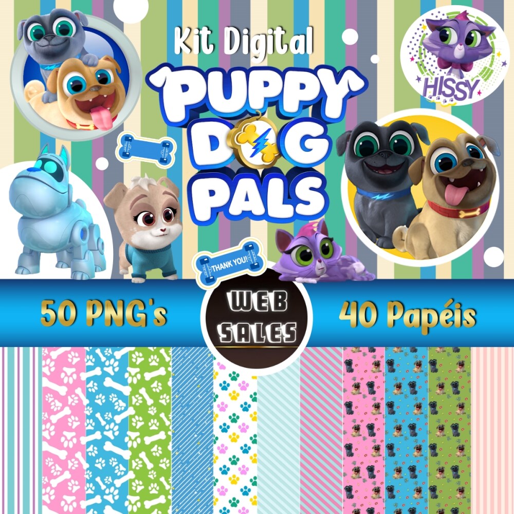 Kit Digital Puppy Dog Pals