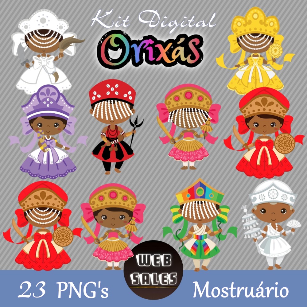 Kit Digital Orixás