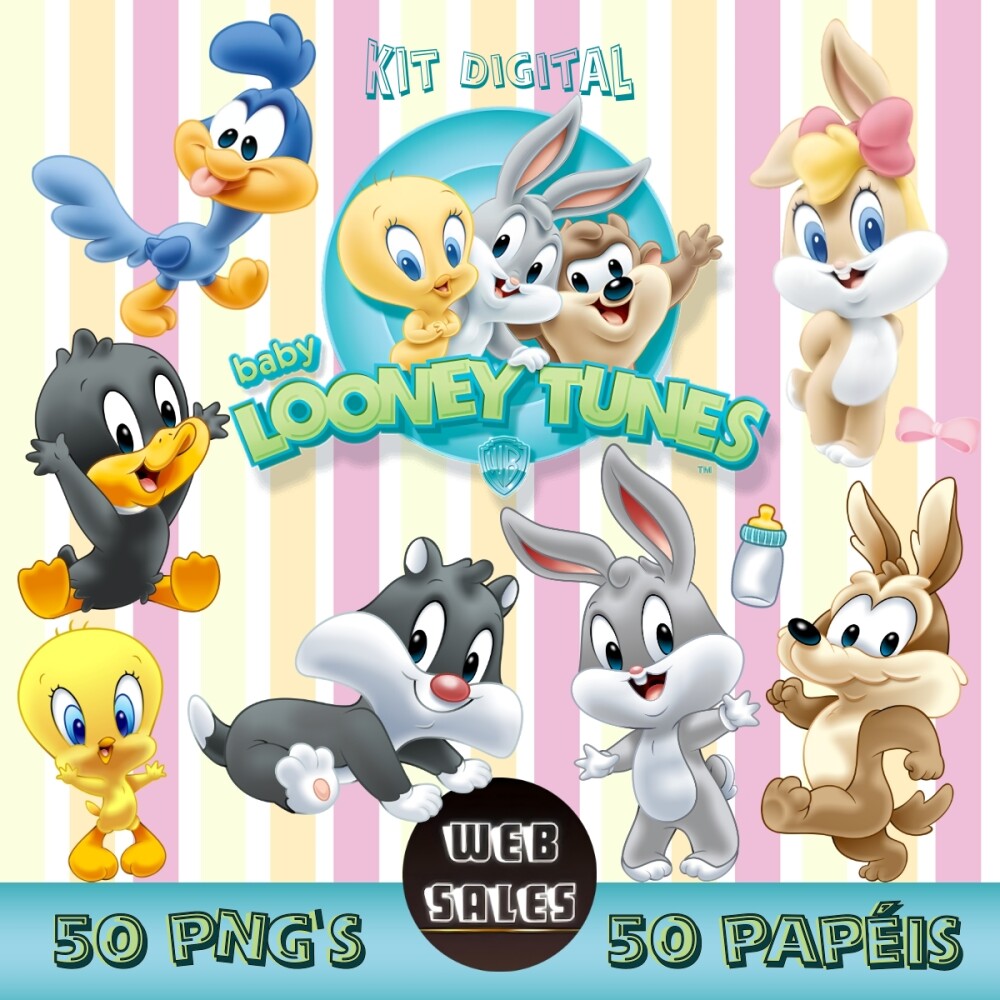 Kit Digital Looney Tunes Baby
