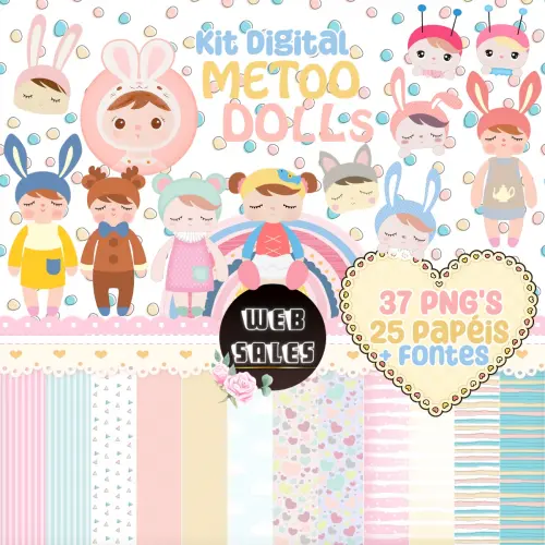 Kit Digital Metoo Dolls